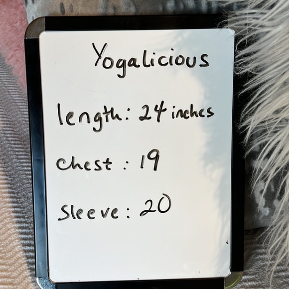 Yogalicious Comfy Cozy Pullover Lightweight Womens Medium - Picture 7 of 7